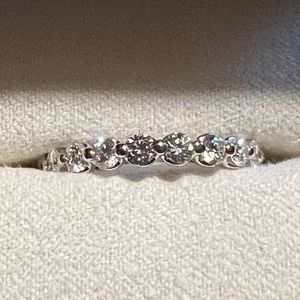 Blue Nile Floating Diamond Eternity Band